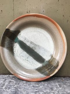 Platter - Celadon glaze under white glaze