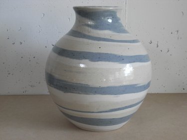 Vase - marbled 3 clays