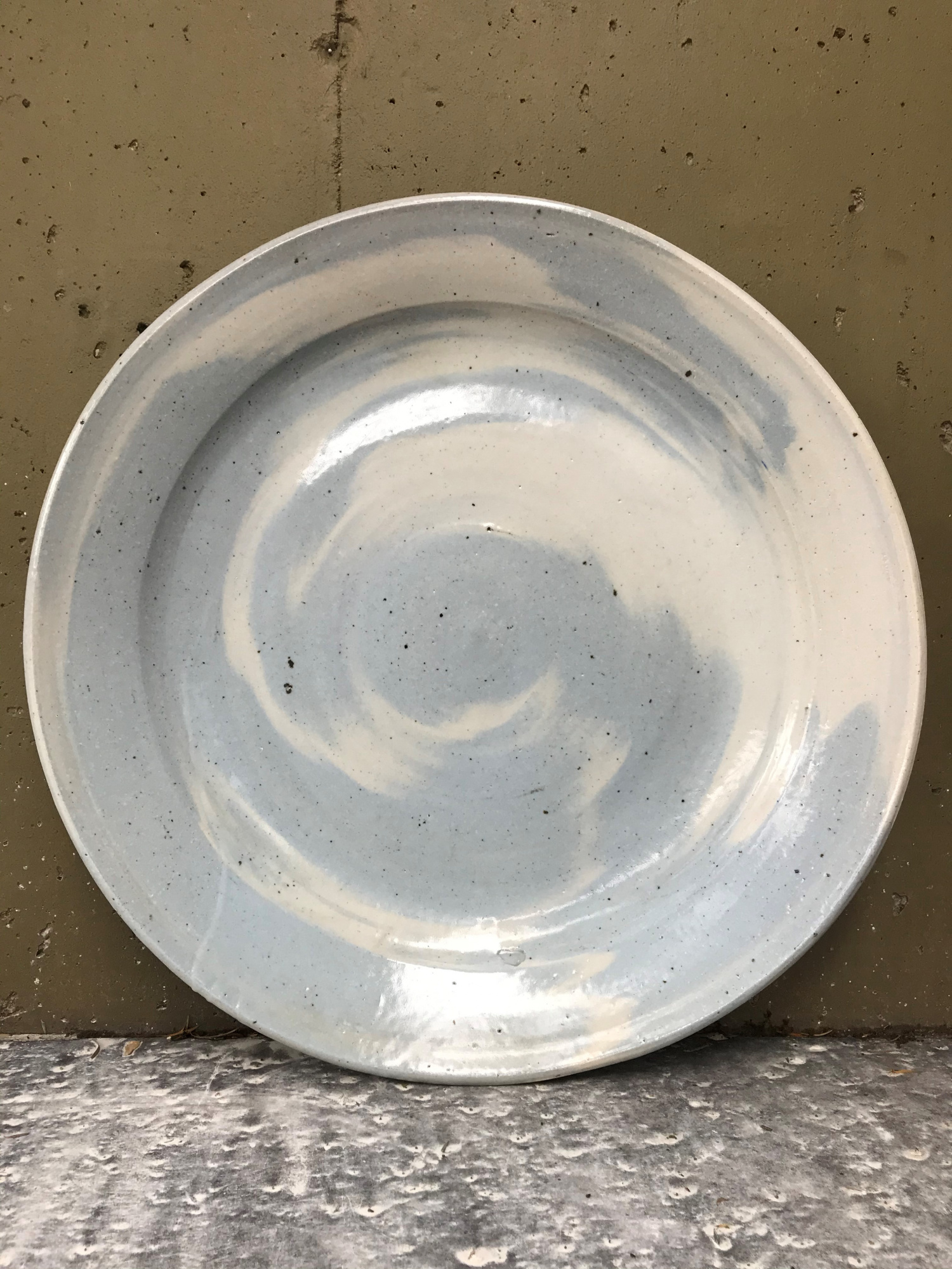 Platter - laminated 2 clays 
