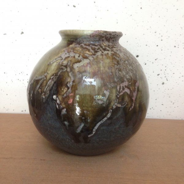 Vase with Iron wash